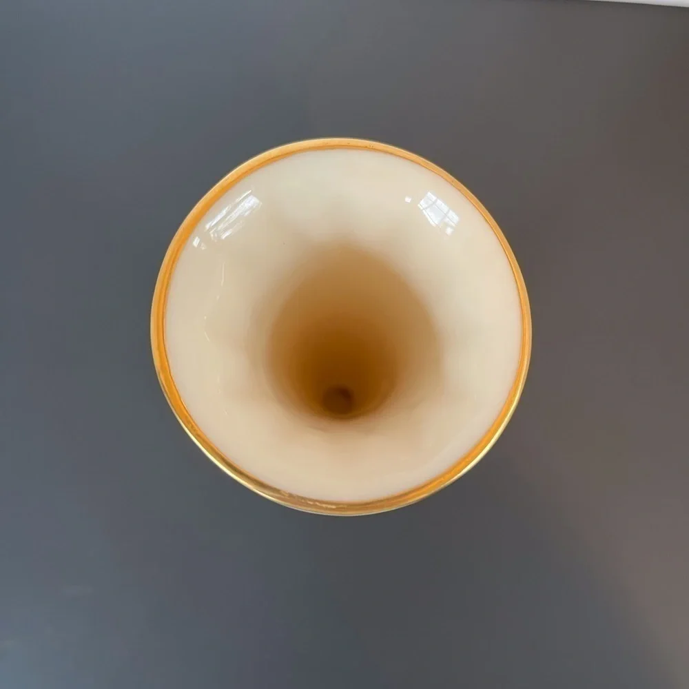 Lenox Ivory Bud Vase trimmed in Gold